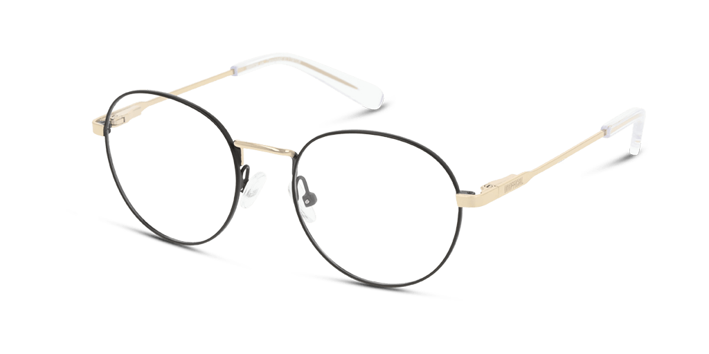 Unofficial UNOK5054 gyermek pantó alakú és fekete színű szemüveg