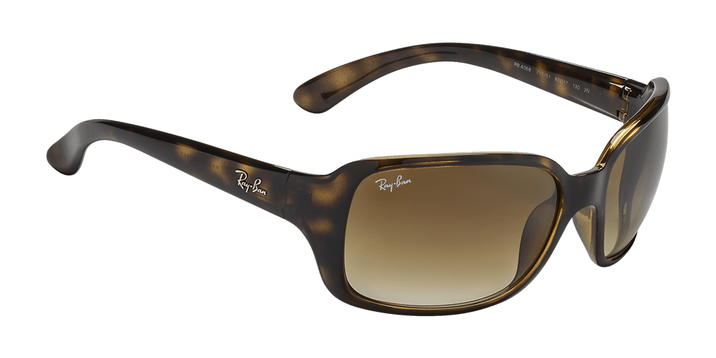 Ray-Ban RB4068 710/51 női téglalap alakú és havana színű napszemüveg