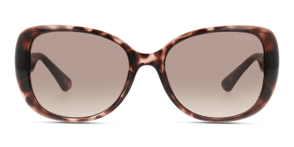 Guess GU7767 55F női ovális alakú és havana színű napszemüveg
