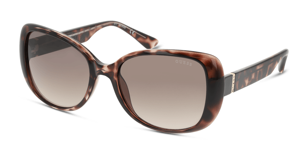 Guess GU7767 55F női ovális alakú és havana színű napszemüveg