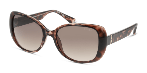 Guess GU7767 55F női ovális alakú és havana színű napszemüveg