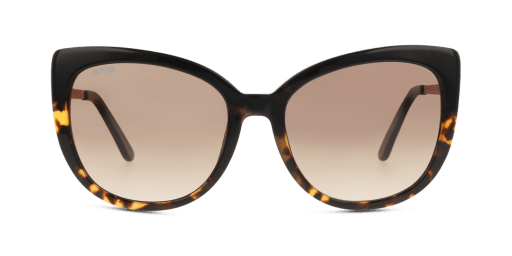 Unofficial UNSF0184 BDN0 női macskaszem alakú és fekete színű napszemüveg