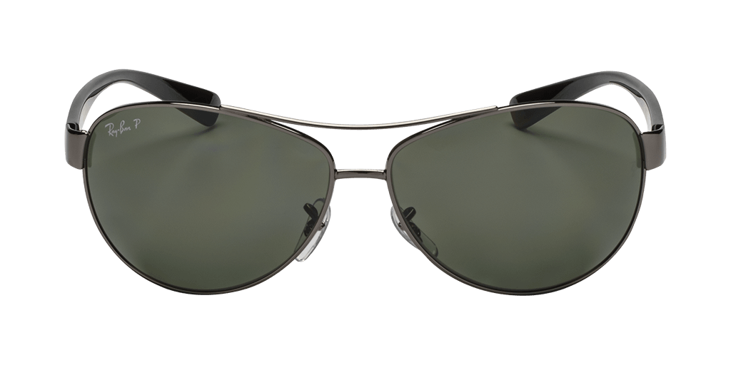 Ray-Ban RB3386 004/9A férfi pilóta alakú és szürke színű napszemüveg