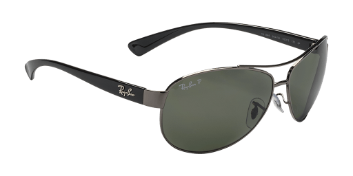 Ray-Ban RB3386 004/9A férfi pilóta alakú és szürke színű napszemüveg