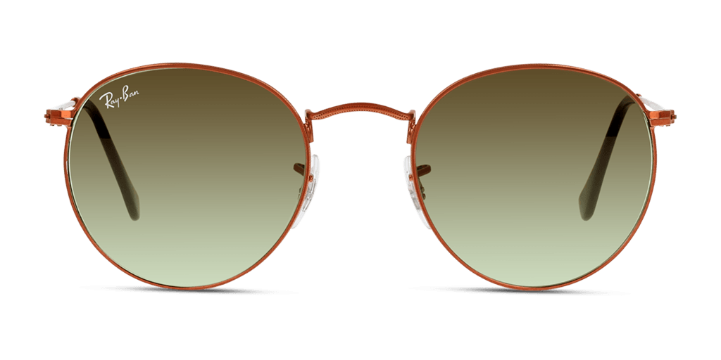 Ray-Ban Round metal RB3447 9002A férfi pantó alakú és bronz színű napszemüveg