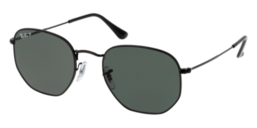 Ray-Ban RB3548N 002/58 férfi hatszögletű alakú és fekete színű napszemüveg