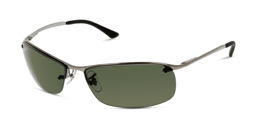 Ray-Ban RB3183 004/9A férfi téglalap alakú és ezüst színű napszemüveg