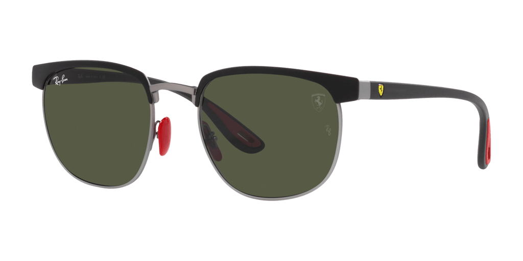 Ray-Ban 0RB3698M férfi négyzet alakú és fekete színű napszemüveg