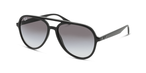 Ray-Ban RB4376 601/8G férfi pilóta alakú és fekete színű napszemüveg