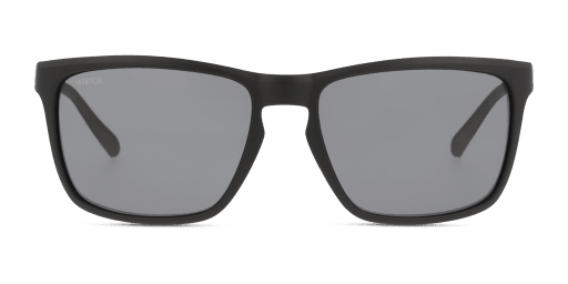 Unofficial UNSM0141 férfi téglalap alakú és fekete színű napszemüveg
