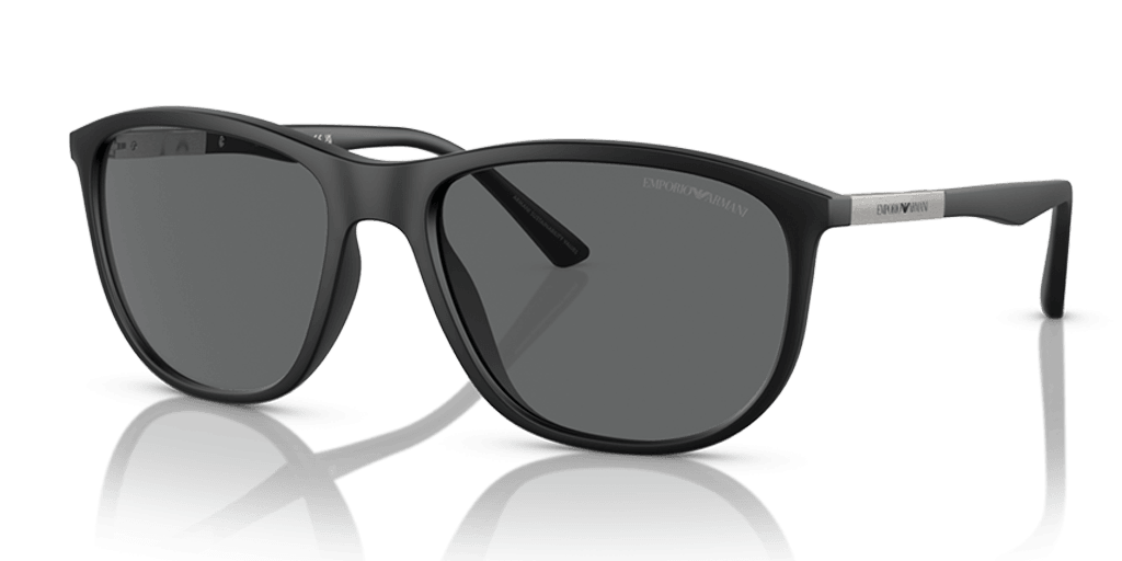 Emporio Armani 0EA4201 férfi négyzet alakú és fekete színű napszemüveg