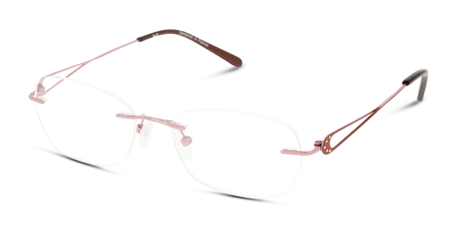 Dbyd DBOF9005 PR00 női mandula alakú és rózsaszín színű szemüveg