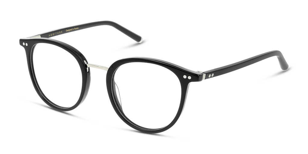 Heritage HEOF0002 BB00 női pantó alakú és fekete színű szemüveg