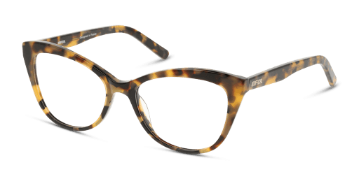 Unofficial UNOF0179 HH00 női macskaszem alakú és havana színű szemüveg