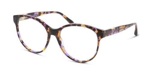 Guess GU2847 83 női kerek alakú és lila színű szemüveg