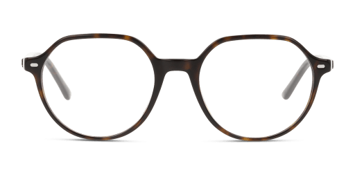 Ray-Ban 0RX5395 női négyzet alakú és havana színű szemüveg