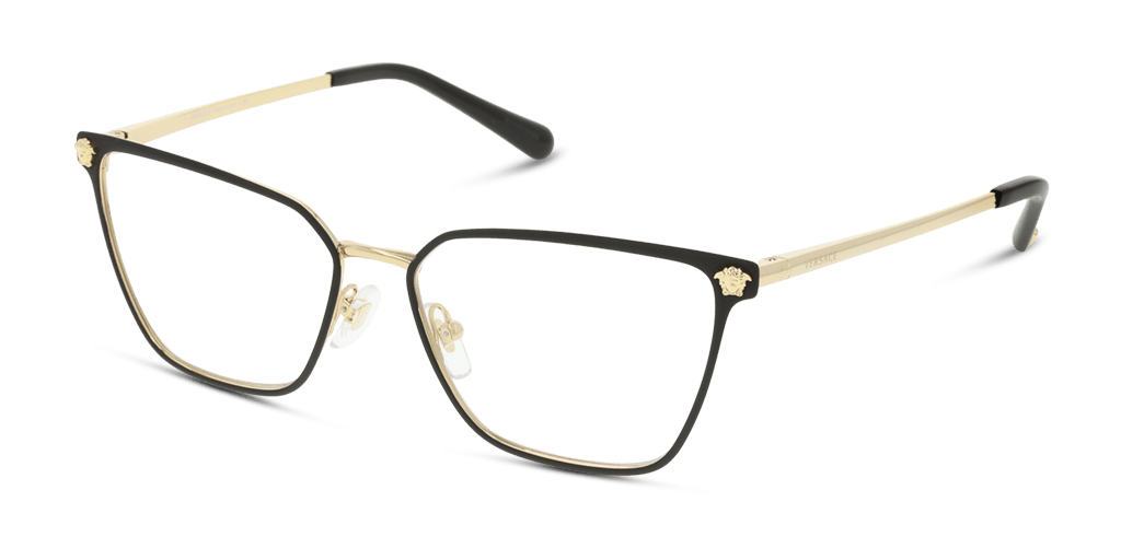 Versace 0VE1275 női négyzet alakú és fekete színű szemüveg
