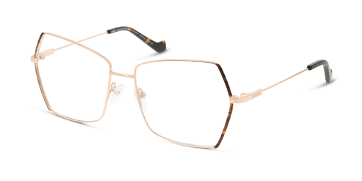 Unofficial UNOF0505 női négyzet alakú és arany színű szemüveg