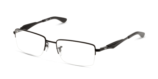 Ray-Ban RX6285 2503 férfi téglalap alakú és fekete színű szemüveg
