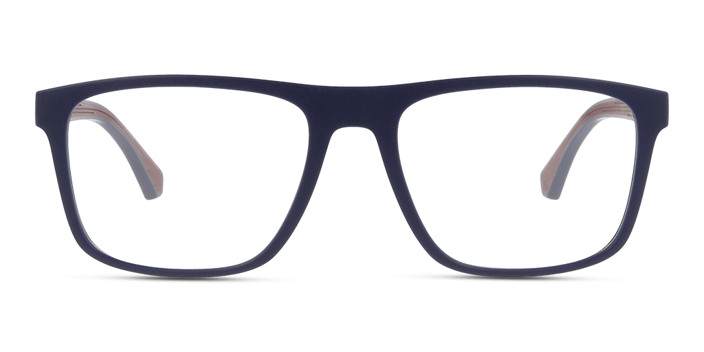 Emporio Armani EA3159 férfi téglalap alakú és kék színű szemüveg