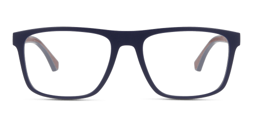 Emporio Armani EA3159 férfi téglalap alakú és kék színű szemüveg