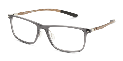 Heritage HEOM5011 GX00 férfi téglalap alakú és szürke színű szemüveg