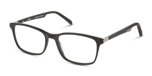 Unofficial UNOM0075 BB00 férfi téglalap alakú és fekete színű szemüveg