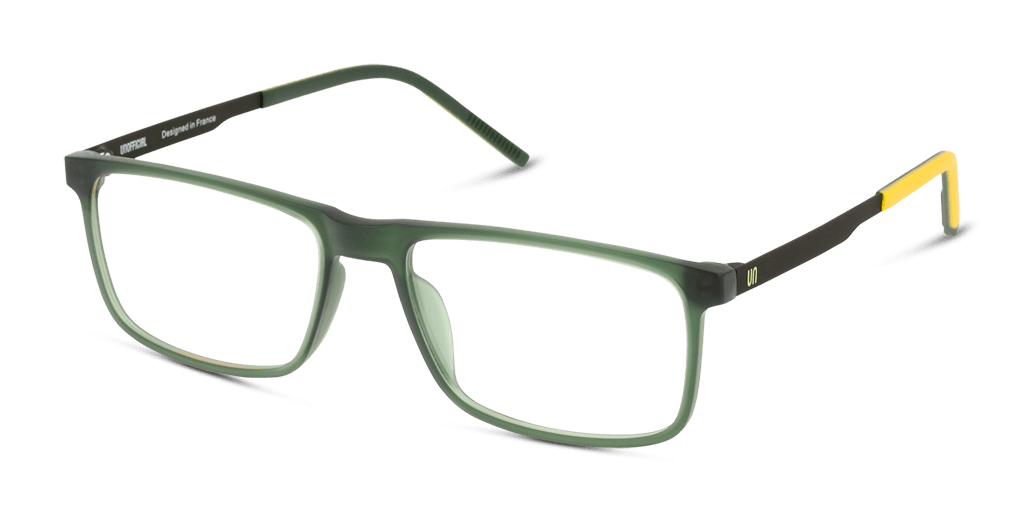 Unofficial UNOM0101 EY00 férfi téglalap alakú és zöld színű szemüveg