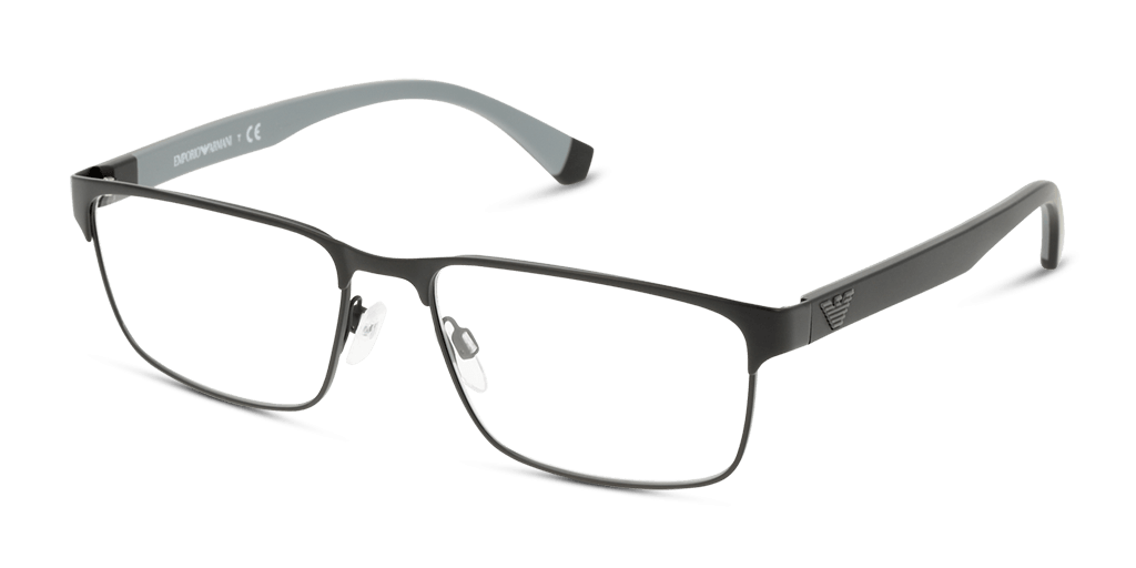 Emporio Armani EA1105 3014 férfi téglalap alakú és fekete színű szemüveg