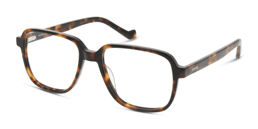 Unofficial UNOM0236 HH00 férfi téglalap alakú és havana színű szemüveg