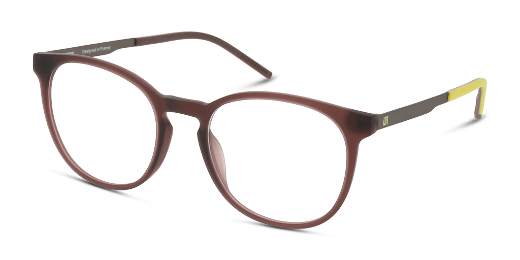Unofficial UNOM0253 férfi pantó alakú és barna színű szemüveg