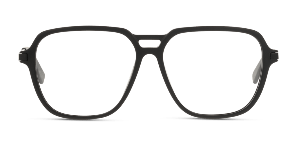 Unofficial UNOM0296 BB00 férfi négyzet alakú és fekete színű szemüveg