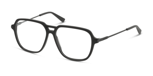 Unofficial UNOM0296 BB00 férfi négyzet alakú és fekete színű szemüveg