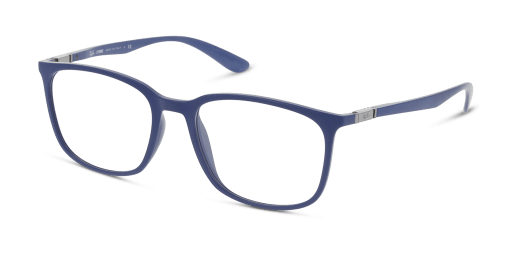 Ray-Ban 0RX7199 férfi négyzet alakú és kék színű szemüveg