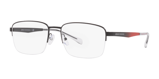 Armani Exchange 0AX1053 férfi téglalap alakú és fekete színű szemüveg