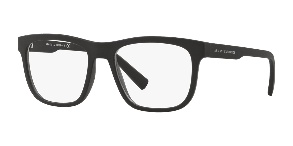 Armani Exchange AX3050 8078 férfi négyzet alakú és fekete színű szemüveg