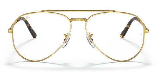 Ray-Ban New Aviator RX3625V 3086 férfi pilóta alakú és arany színű szemüveg