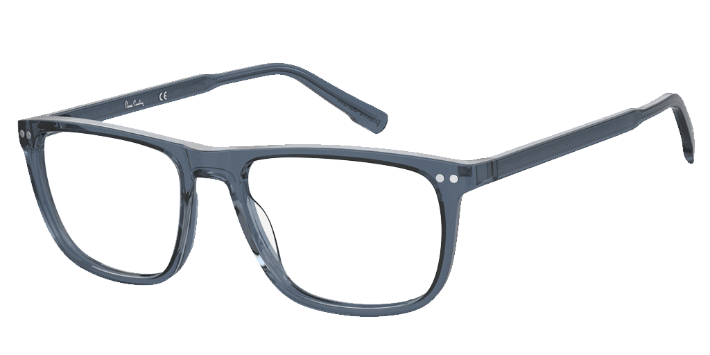 Pierre Cardin P.C. 6260 férfi téglalap alakú és kék színű szemüveg