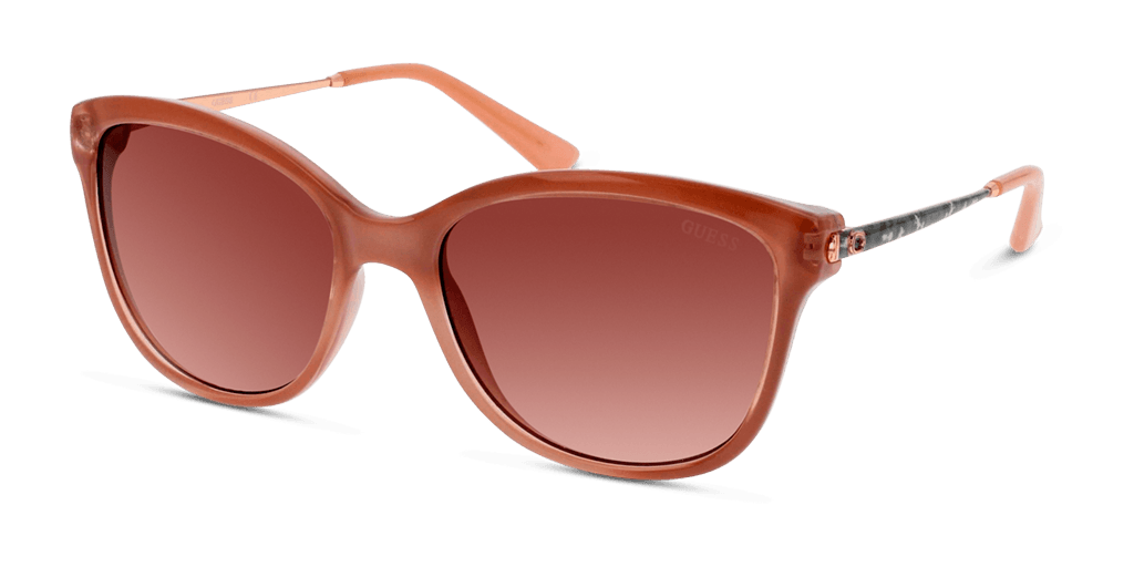 Guess GU7469 női téglalap alakú és átlátszó színű napszemüveg