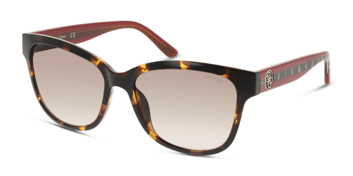 Guess GU7823 52F női téglalap alakú és havana színű napszemüveg