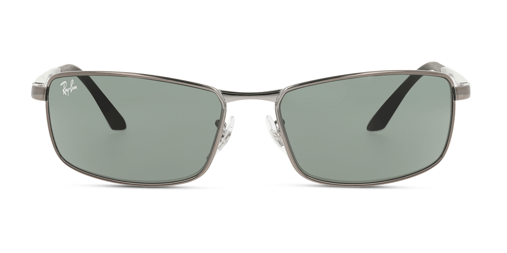 Ray-Ban 0RB3498 férfi téglalap alakú és szürke színű napszemüveg