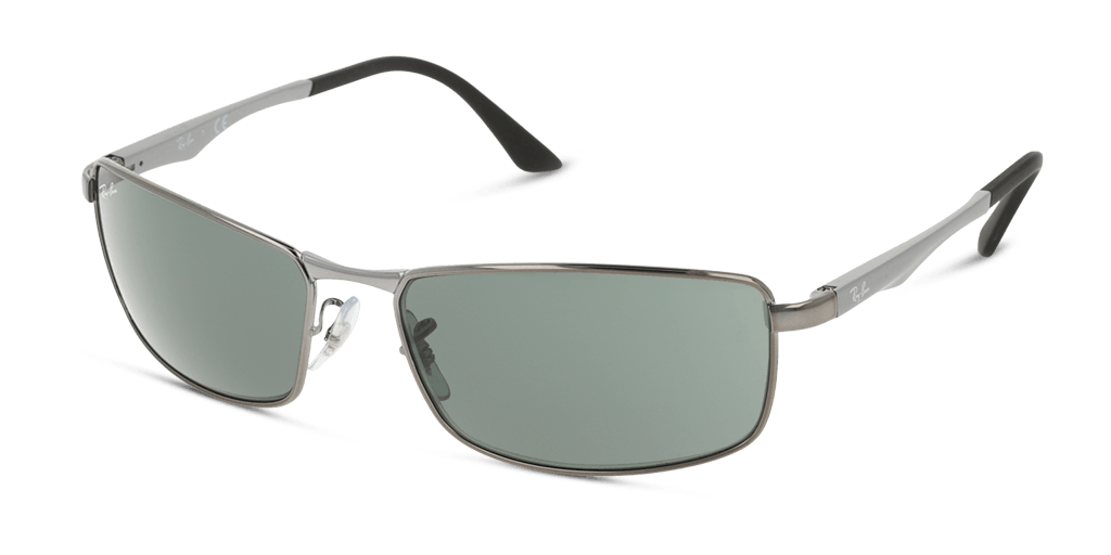 Ray-Ban 0RB3498 férfi téglalap alakú és szürke színű napszemüveg