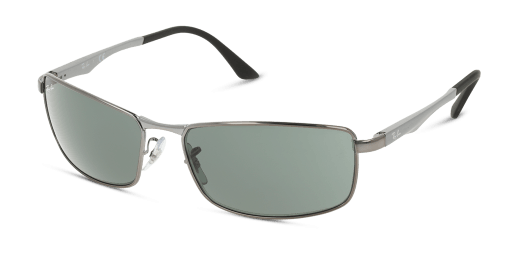 Ray-Ban 0RB3498 férfi téglalap alakú és szürke színű napszemüveg