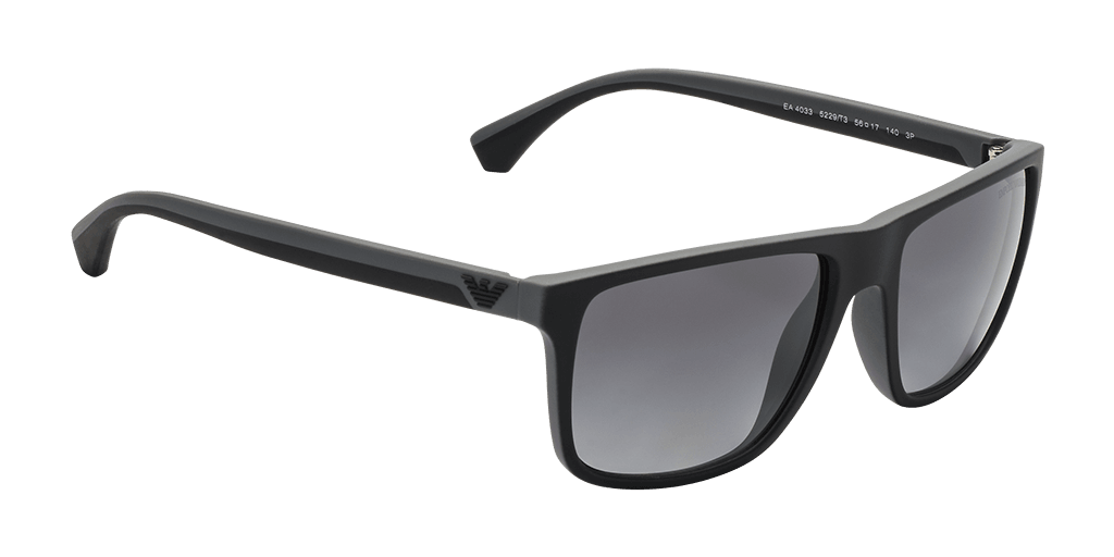 Emporio Armani EA4033 5229T3 férfi négyzet alakú és fekete színű napszemüveg