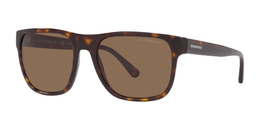 Emporio Armani 0EA4163 férfi téglalap alakú és havana színű napszemüveg