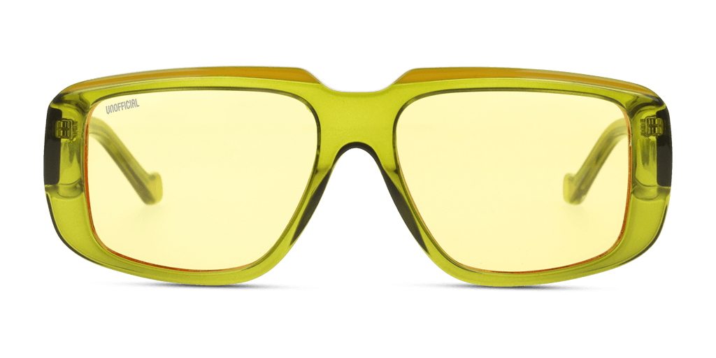 Unofficial UNSU0176 férfi téglalap alakú és zöld színű napszemüveg