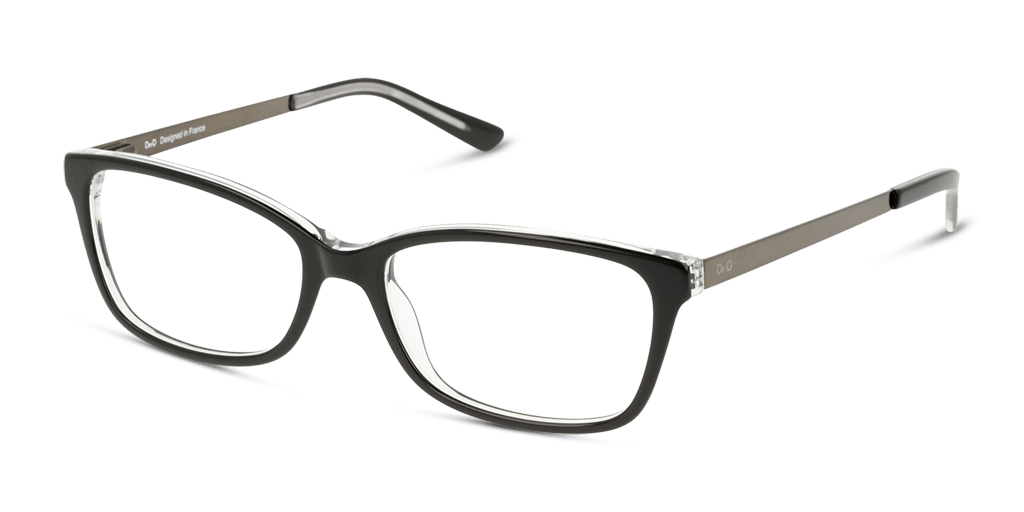 Dbyd DBOF0010 BG00 női téglalap alakú és fekete színű szemüveg