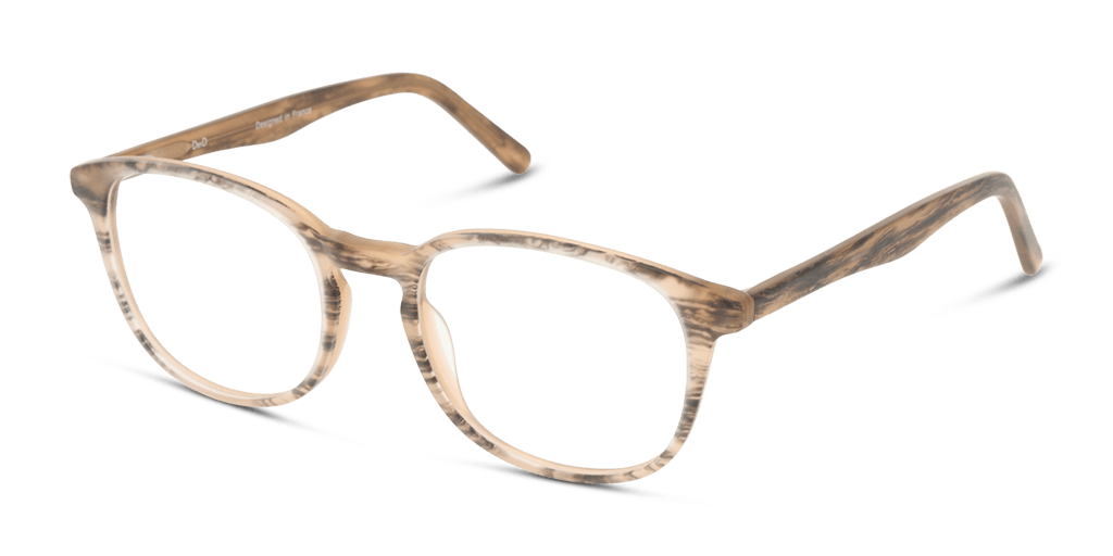 Dbyd DBOU0002 FF00 női négyzet alakú és bézs színű szemüveg