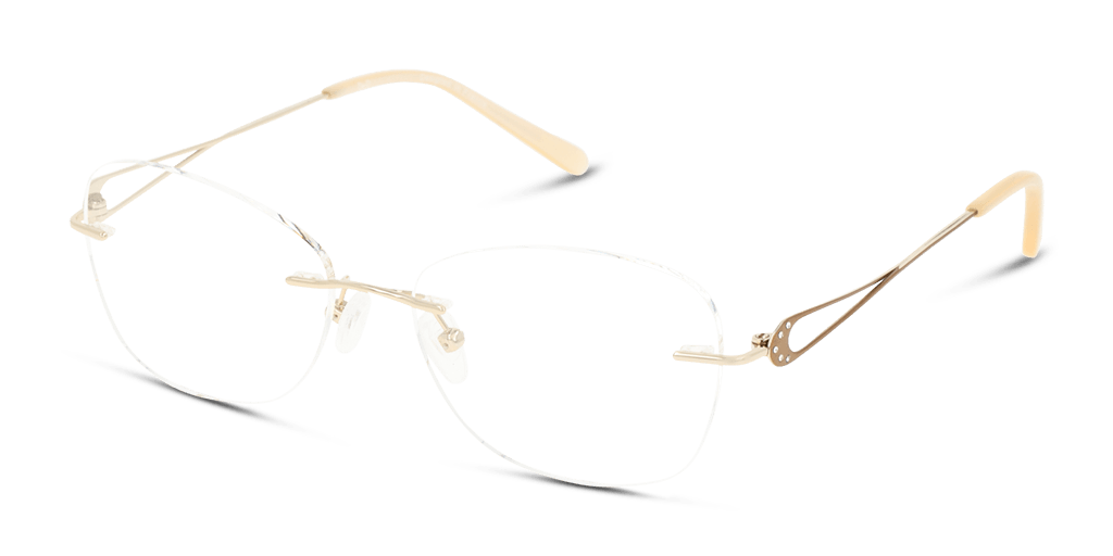 Dbyd DBOF9006 DN00 női mandula alakú és arany színű szemüveg