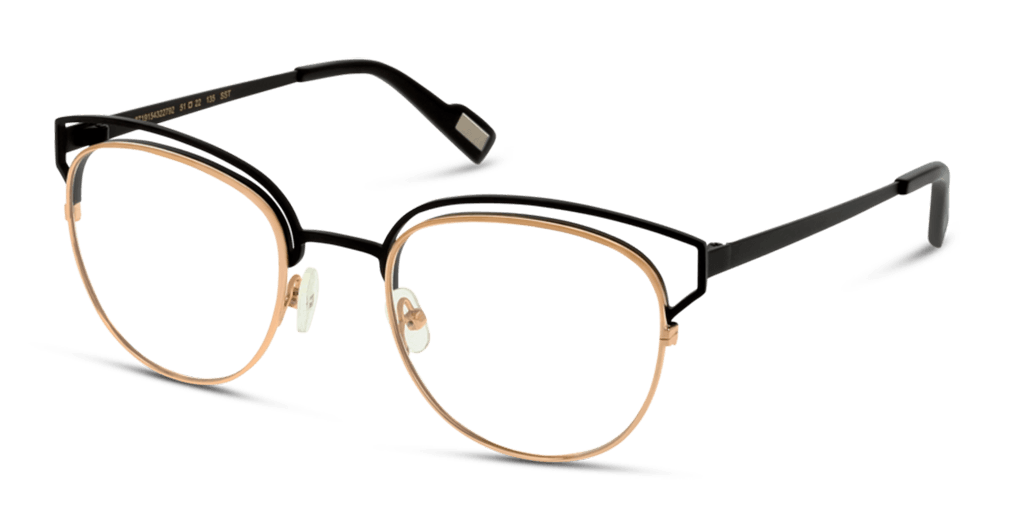 Fuzion FUHF13 női macskaszem alakú és fekete színű szemüveg